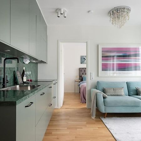 Appartamento Modern Elegance I Hagastaden Stoccolma Esterno foto