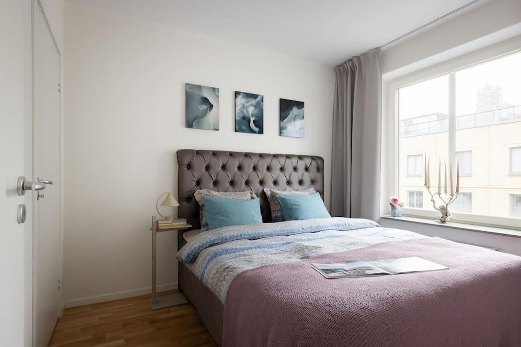 Appartamento Modern Elegance I Hagastaden Stoccolma Esterno foto