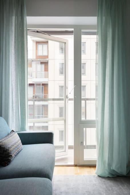Appartamento Modern Elegance I Hagastaden Stoccolma Esterno foto